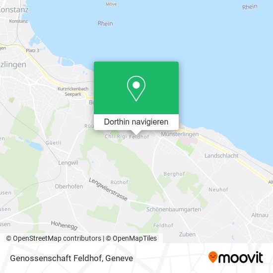 Genossenschaft Feldhof Karte
