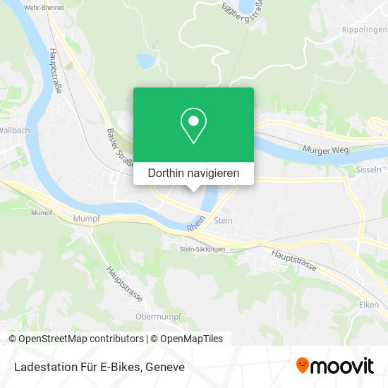 Ladestation Für E-Bikes Karte