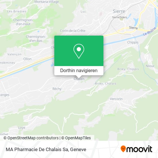 MA Pharmacie De Chalais Sa Karte