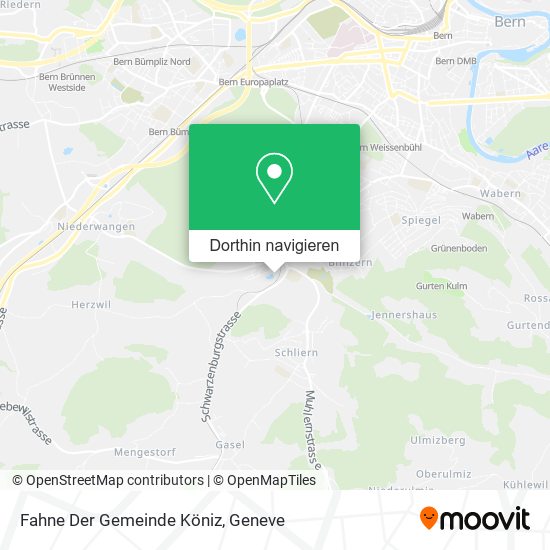 Fahne Der Gemeinde Köniz Karte