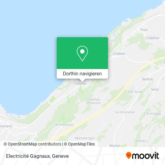 Electricité Gagnaux Karte