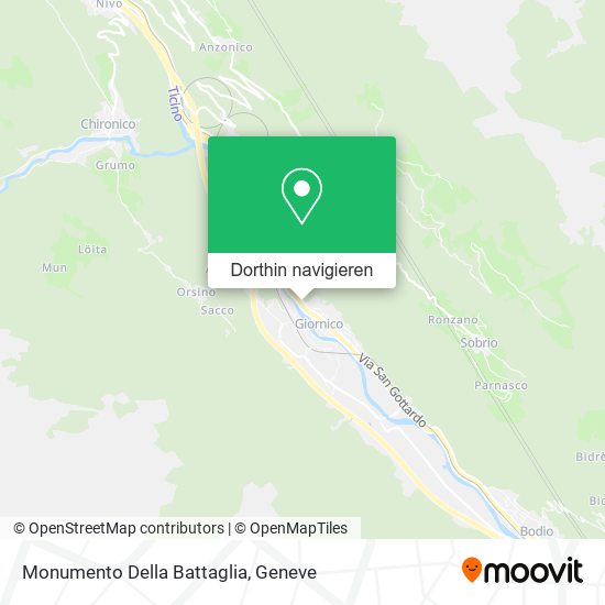Monumento Della Battaglia Karte