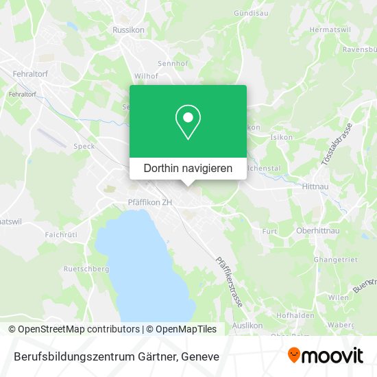 Berufsbildungszentrum Gärtner Karte
