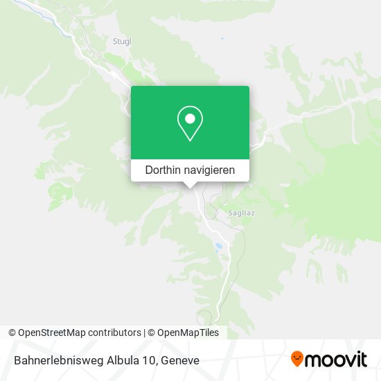 Bahnerlebnisweg Albula 10 Karte