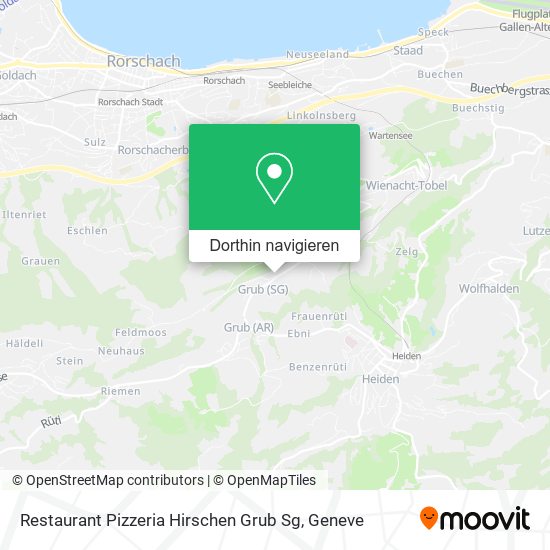 Restaurant Pizzeria Hirschen Grub Sg Karte