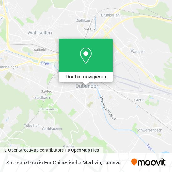 Sinocare Praxis Für Chinesische Medizin Karte