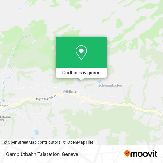 Gamplütbahn Talstation Karte