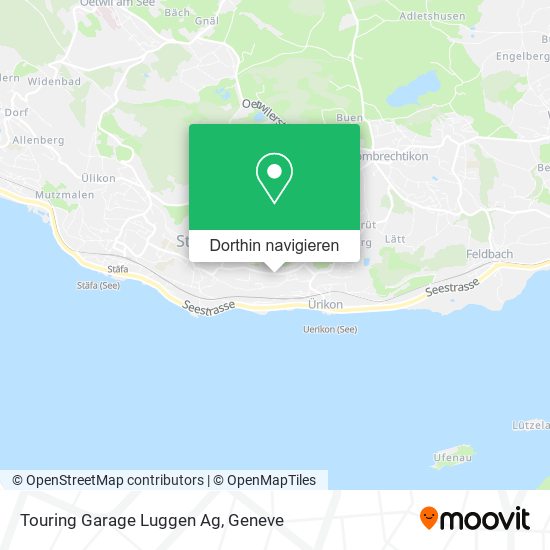 Touring Garage Luggen Ag Karte