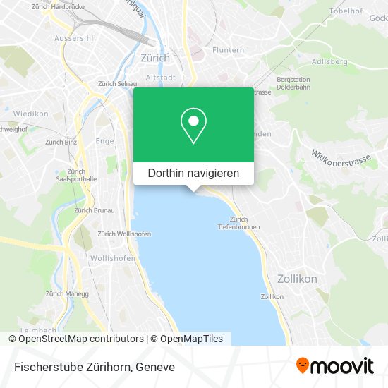 Fischerstube Zürihorn Karte