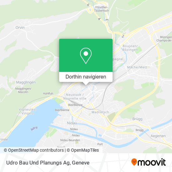 Udro Bau Und Planungs Ag Karte