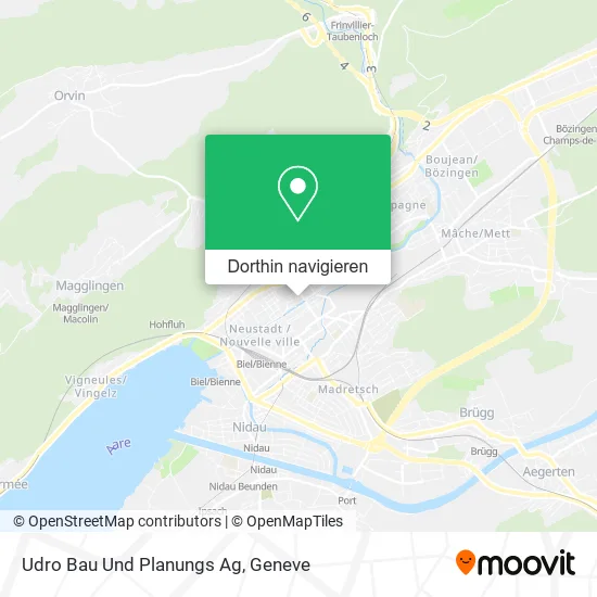 Udro Bau Und Planungs Ag Karte