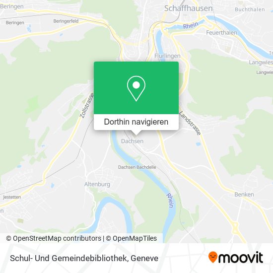 Schul- Und Gemeindebibliothek Karte