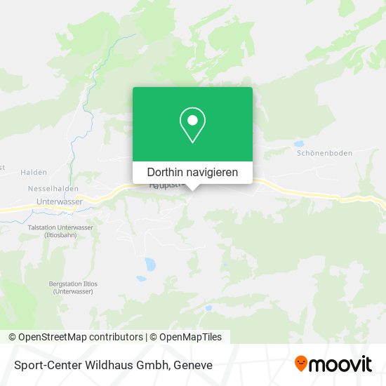 Sport-Center Wildhaus Gmbh Karte