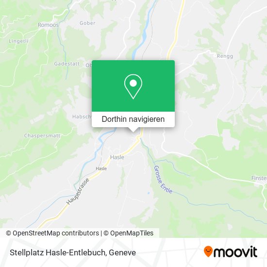 Stellplatz Hasle-Entlebuch Karte