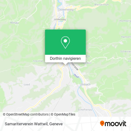 Samariterverein Wattwil Karte