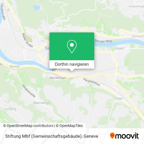 Stiftung Mbf (Gemeinschaftsgebäude) Karte