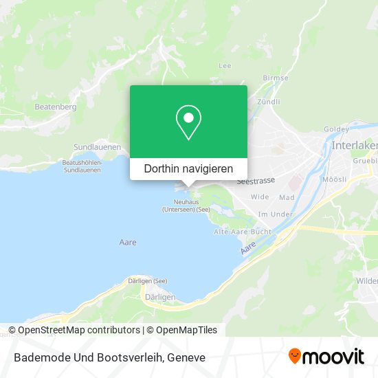 Bademode Und Bootsverleih Karte