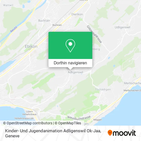 Kinder- Und Jugendanimation Adligenswil Ok-Jaa Karte