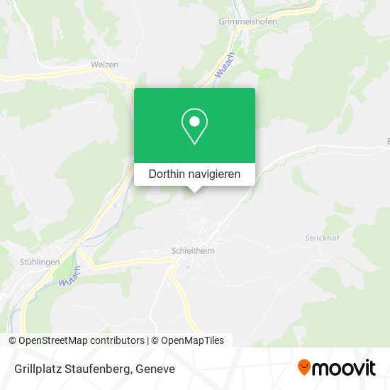 Grillplatz Staufenberg Karte