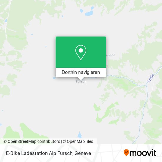 E-Bike Ladestation Alp Fursch Karte