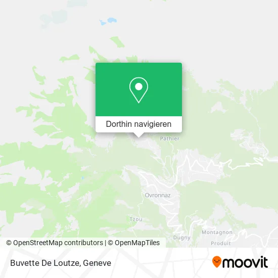 Buvette De Loutze Karte