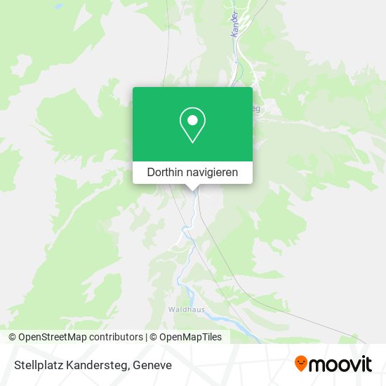 Stellplatz Kandersteg Karte