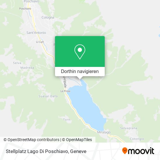 Stellplatz Lago Di Poschiavo Karte
