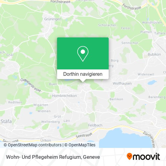 Wohn- Und Pflegeheim Refugium Karte