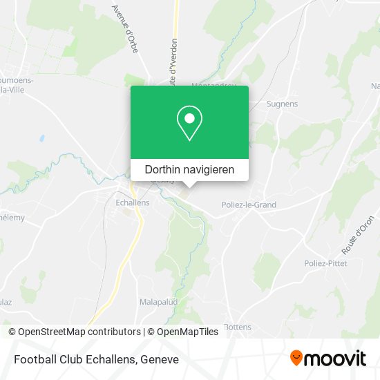 Football Club Echallens Karte