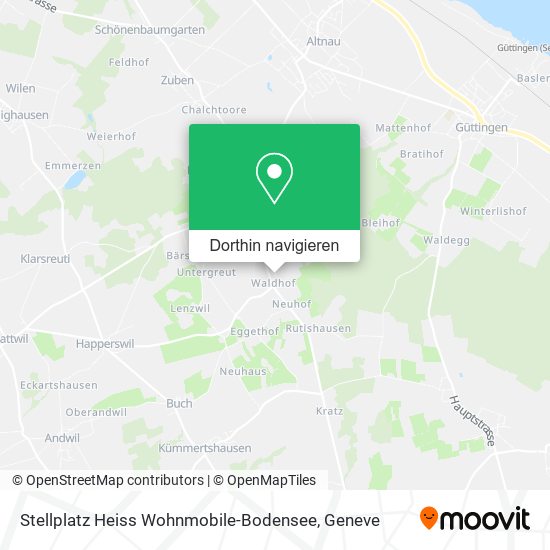 Stellplatz Heiss Wohnmobile-Bodensee Karte