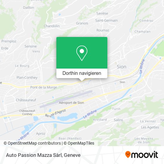 Auto Passion Mazza Sàrl Karte