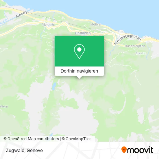 Zugwald Karte