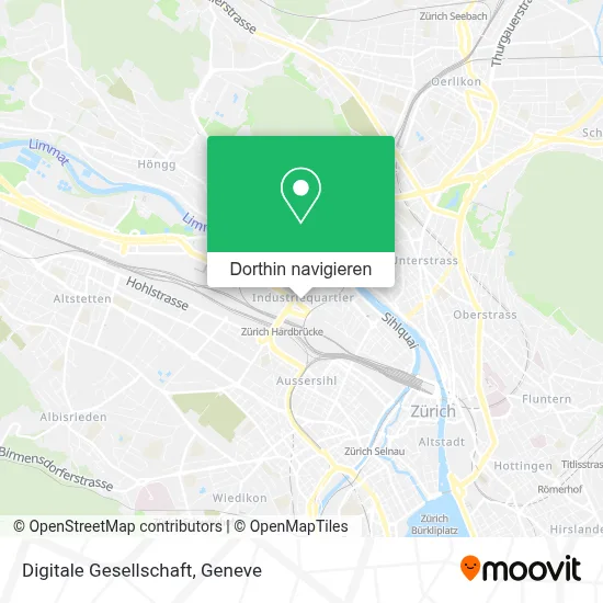 Digitale Gesellschaft Karte