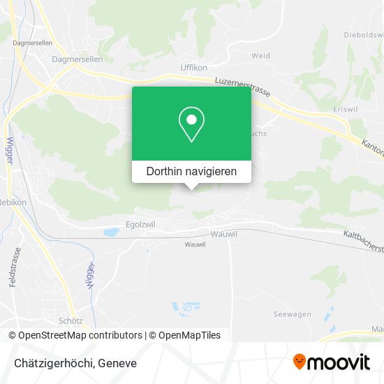 Chätzigerhöchi Karte