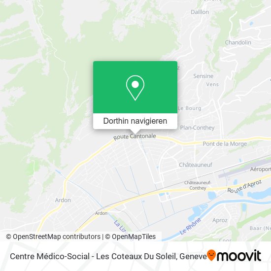 Centre Médico-Social - Les Coteaux Du Soleil Karte