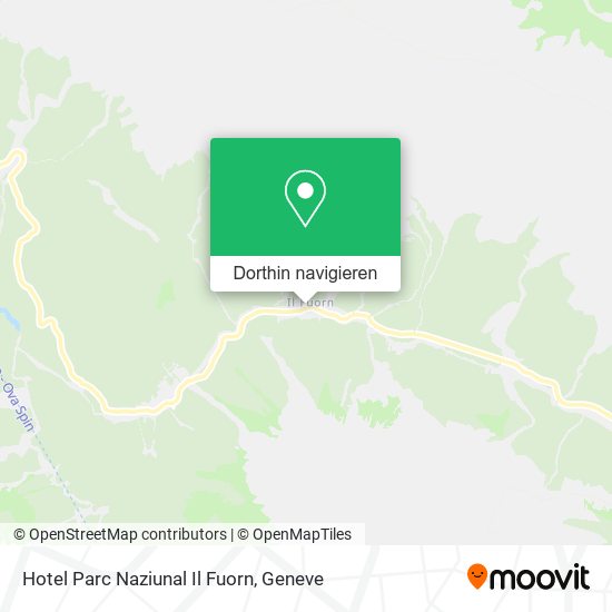 Hotel Parc Naziunal Il Fuorn Karte