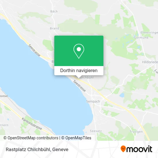 Rastplatz Chilchbühl Karte