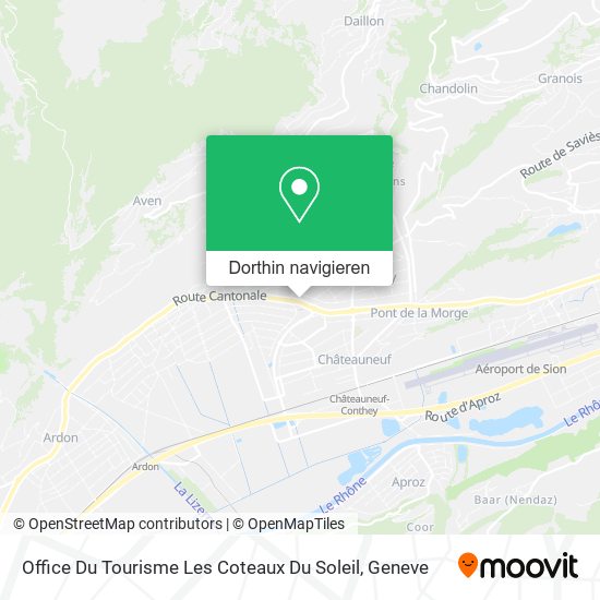Office Du Tourisme Les Coteaux Du Soleil Karte