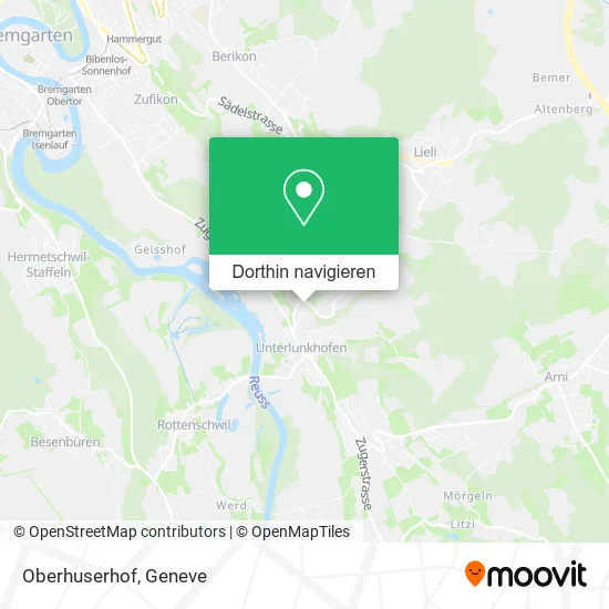Oberhuserhof Karte