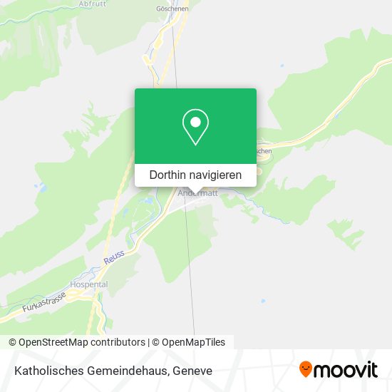 Katholisches Gemeindehaus Karte