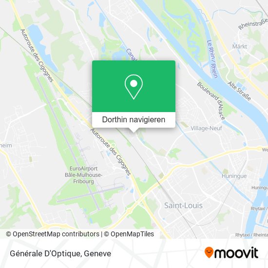 Générale D'Optique Karte