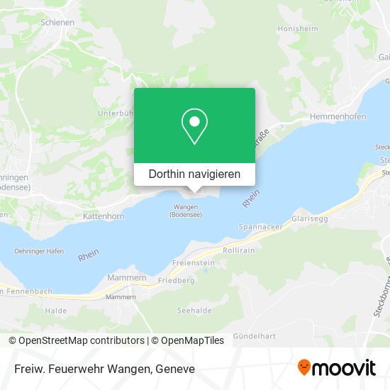 Freiw. Feuerwehr Wangen Karte