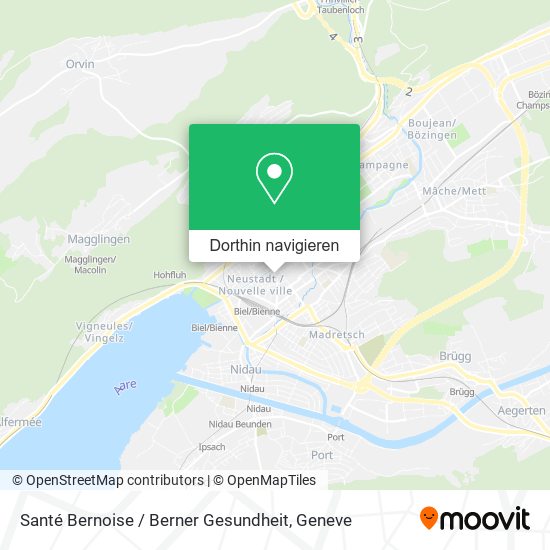 Santé Bernoise / Berner Gesundheit Karte