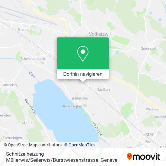 Schnitzelheizung Müllerwis / Seilerwis / Burstwiesenstrasse Karte