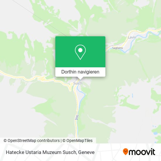 Hatecke Ustaria Muzeum Susch Karte