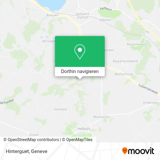 Hinterguet Karte