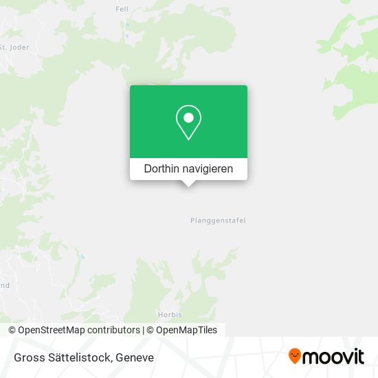 Gross Sättelistock Karte