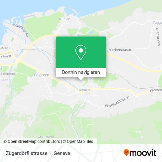 Zügerdörflistrasse 1 Karte