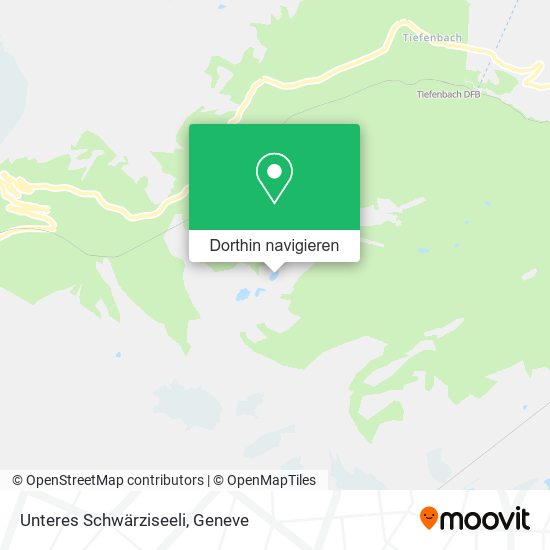 Unteres Schwärziseeli Karte