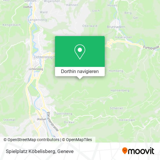 Spielplatz Köbelisberg Karte